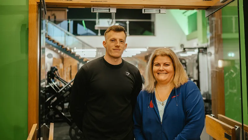 Donna training at their NR club